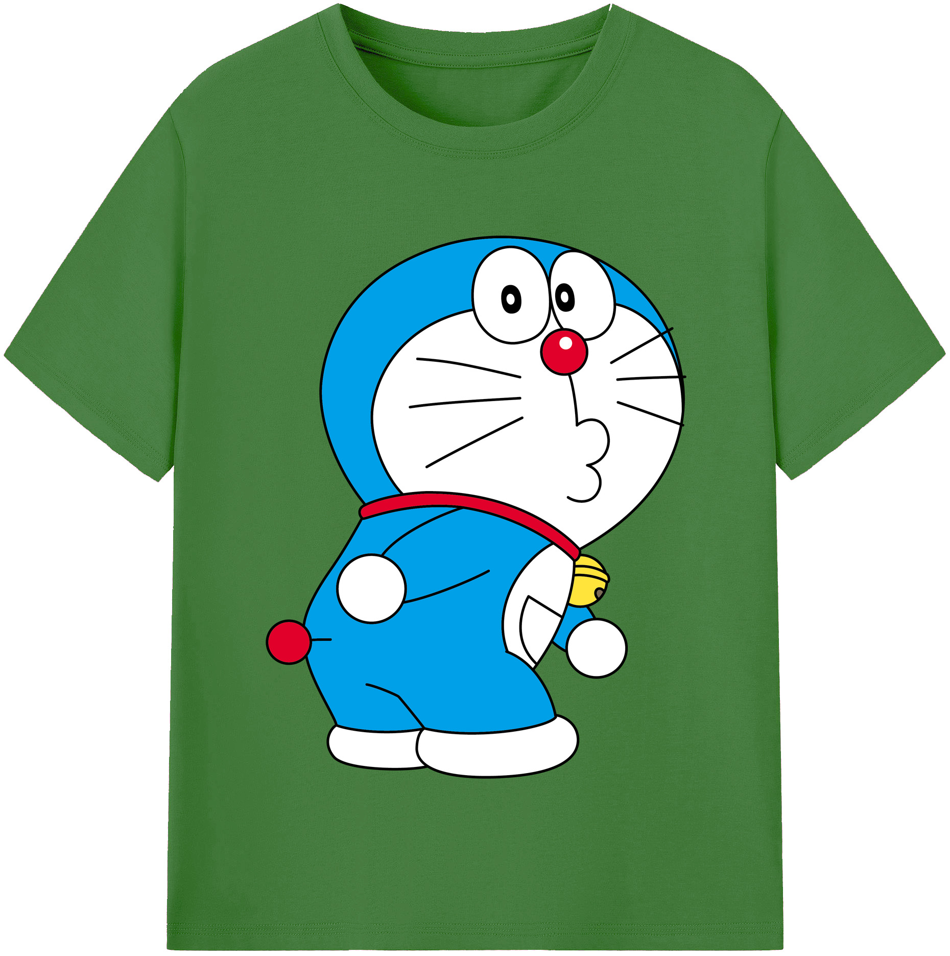 （画像用） ドラえもん Doraemon レディースカジュアルプリントTシャツ（綿100％）
